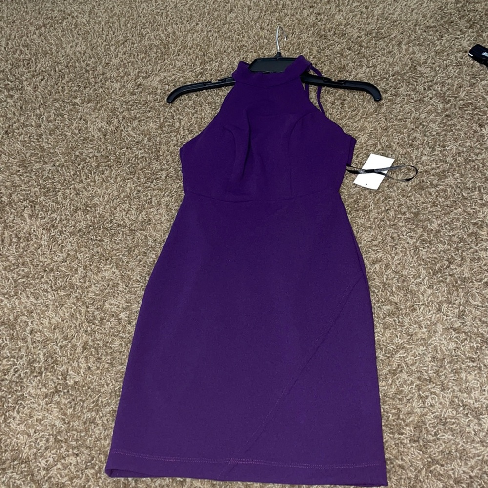 HOMECOMING dress, purple